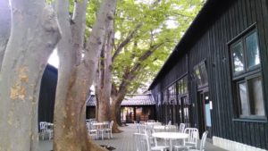 山居倉庫カフェ